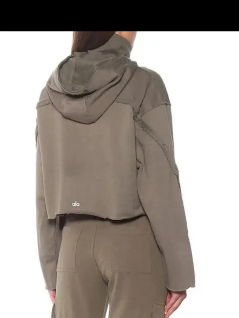 Alo Yoga Effortless Cropped Hoodie